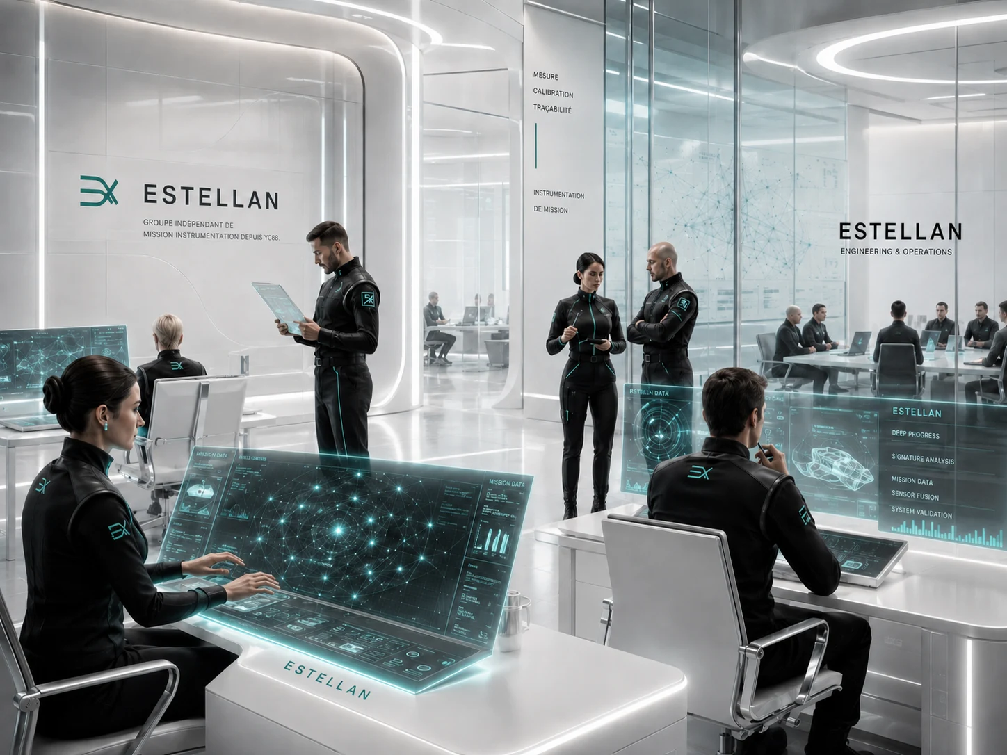 ESTELLAN engineering and operations laboratory in Caille
